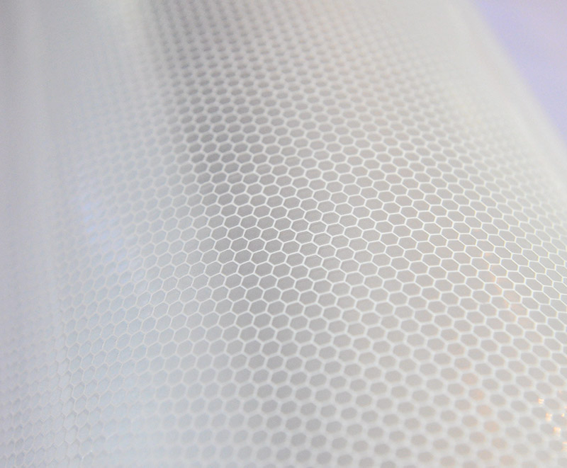 Album Reflective Honeycomb Vinyl Sticker Materials